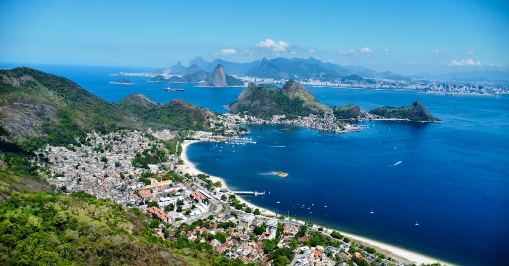 Białe domki Santorini